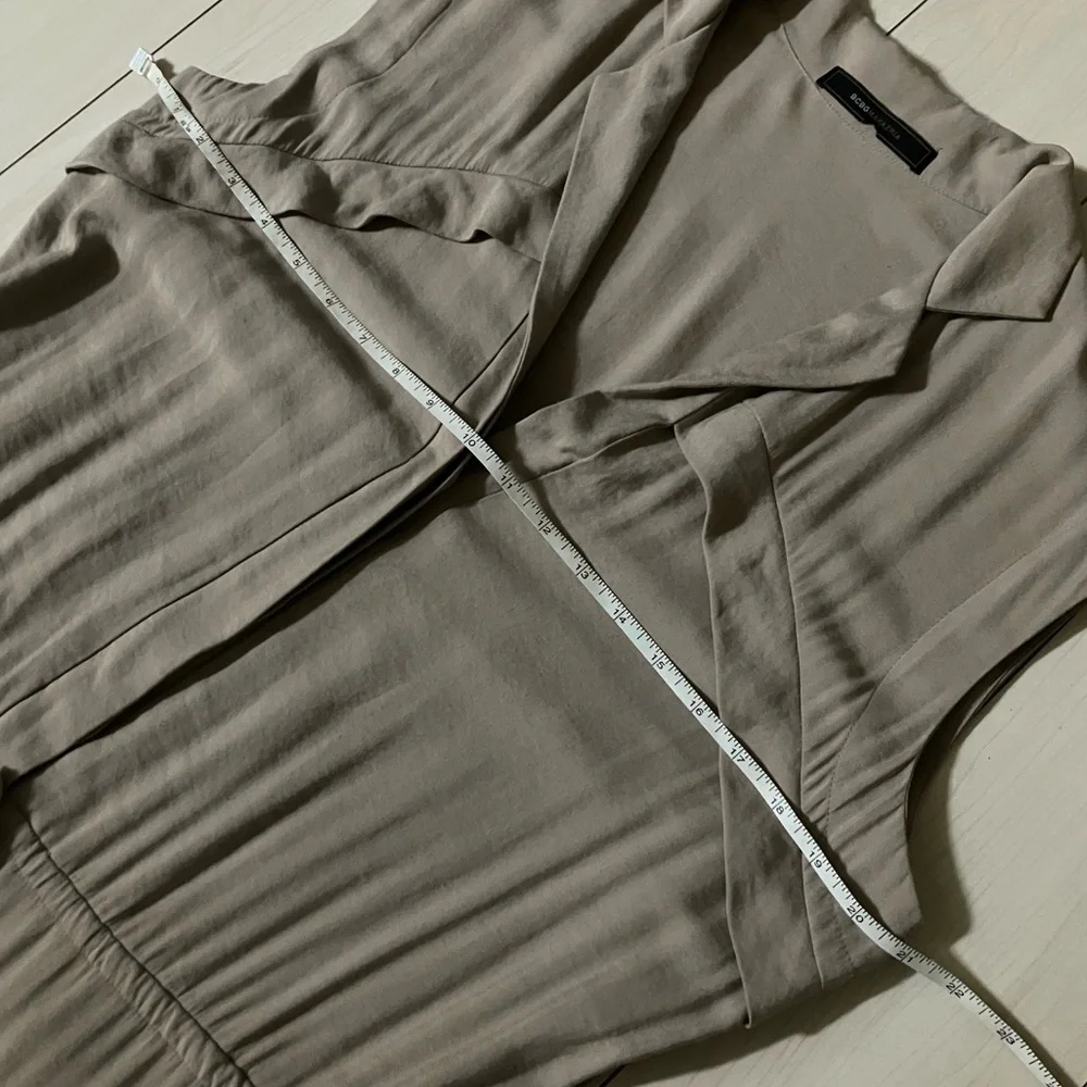 BCBGMAXAZRIA “COLE” Sleeveless Utility Jumpsuit - Picture 12 of 17